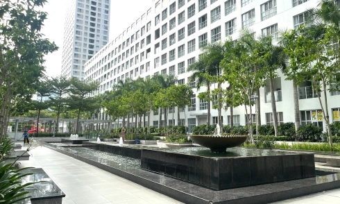 Cảnh quan mặt nước nội khu D'Lusso
