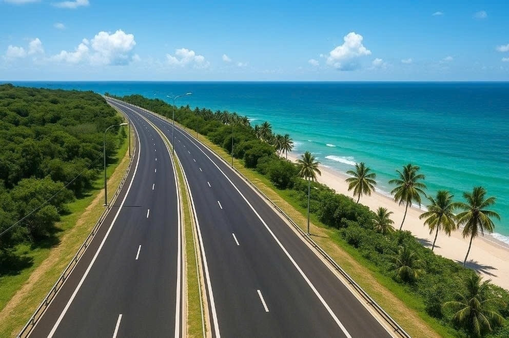 Cao tốc kết nối sân bay Long Thành với Hồ Tràm