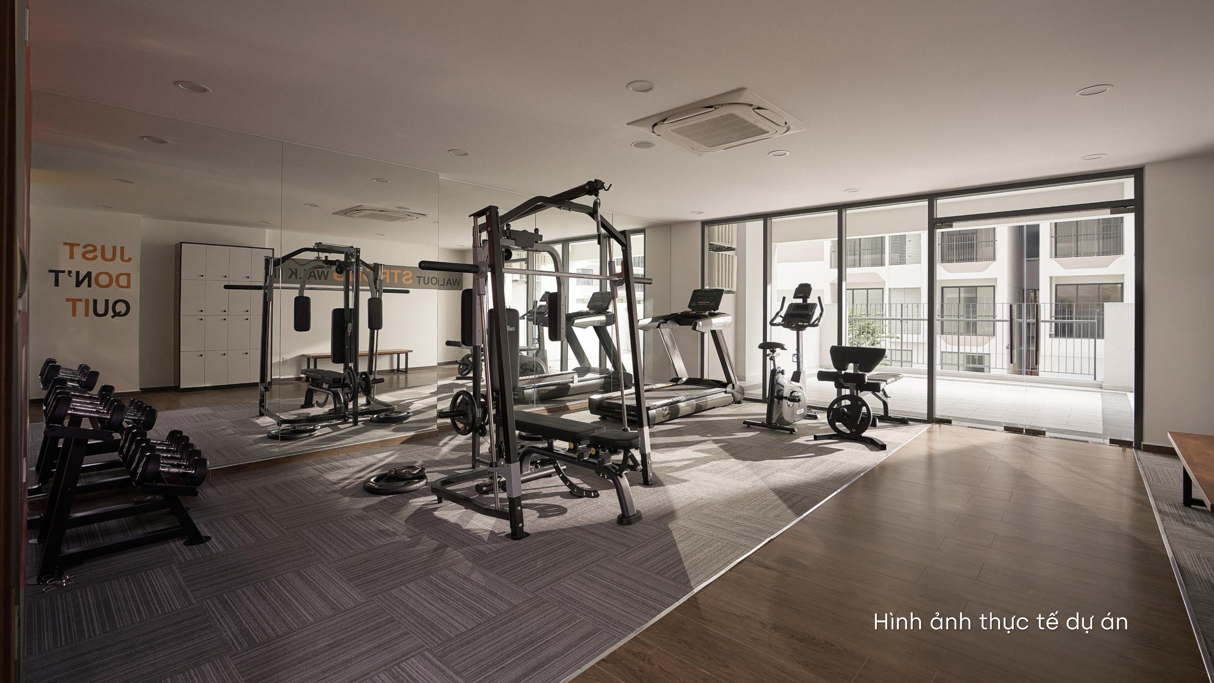 Ảnh thực tế phòng gym MT Eastmark City