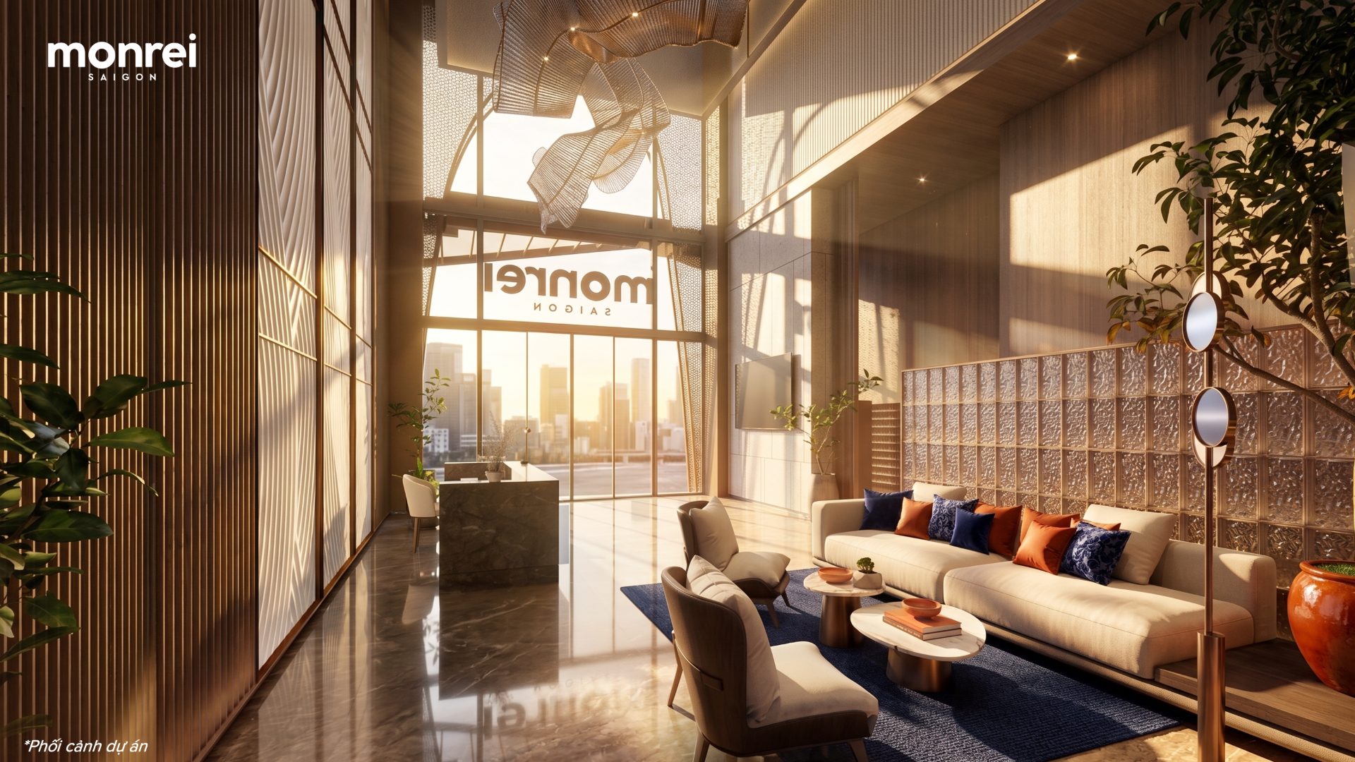 Lounge cư dân Monrei Saigon