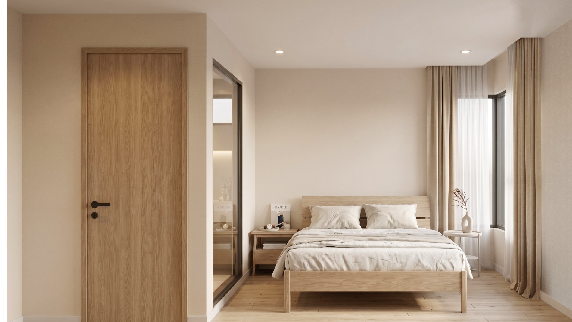 Phòng ngủ 2 kèm góc làm việc D15.15 Eastmark