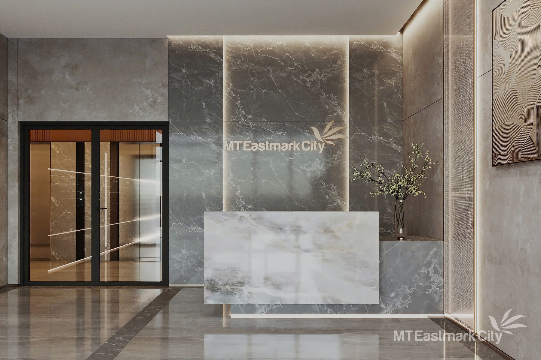 Sảnh đón sang trọng MT Eastmark City