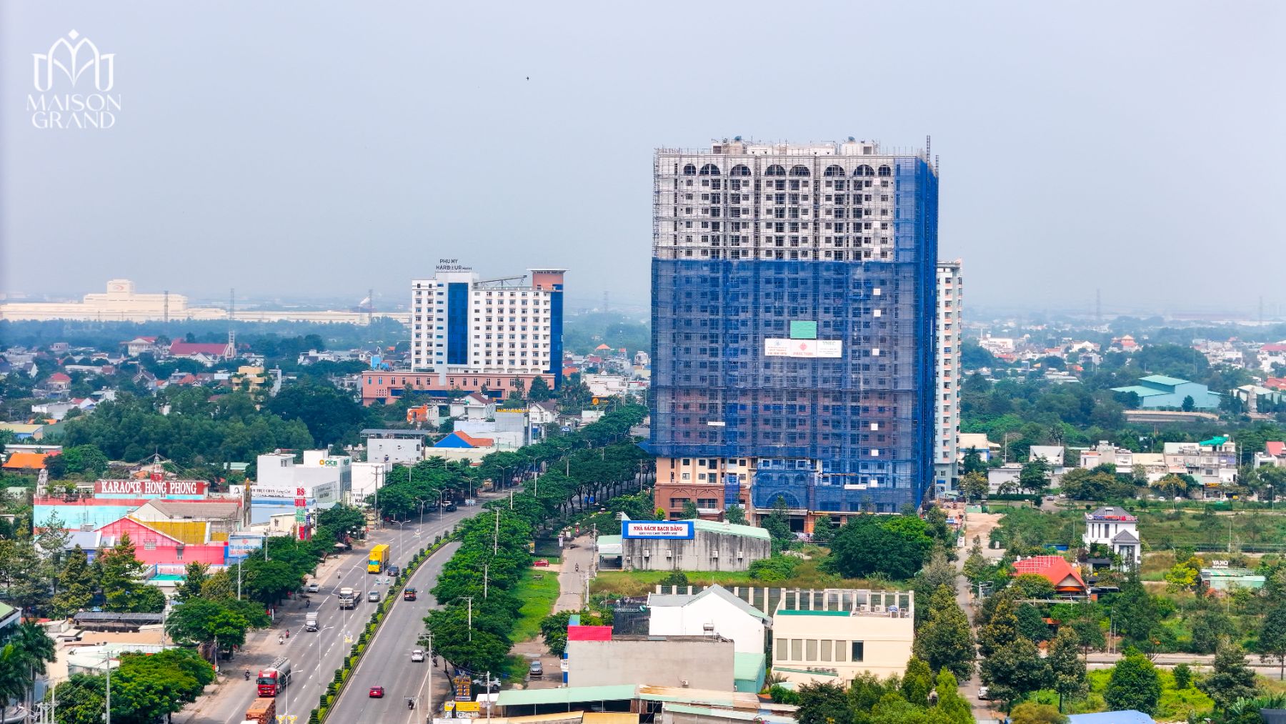 Toàn cảnh công trường Maison Grand tháng 5/2026