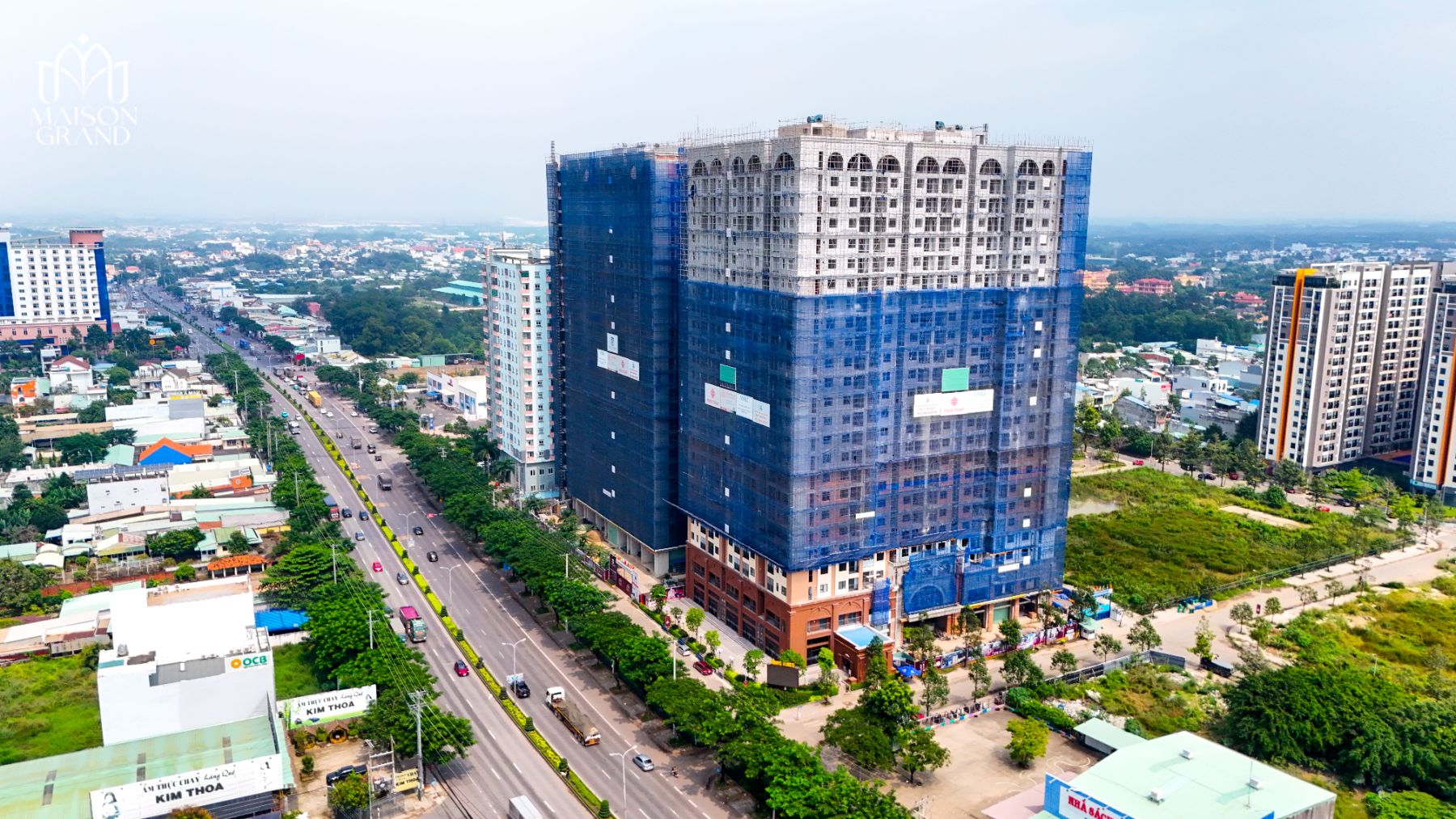 Mặt tiền QL51 Maison Grand tháng 5/2026