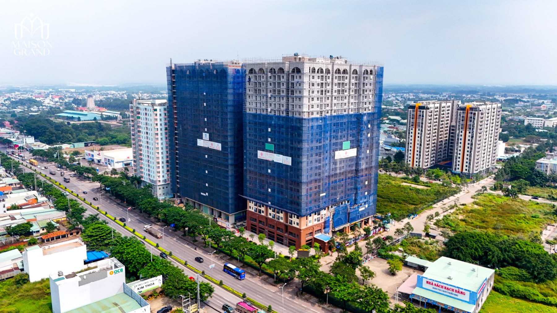 Tầm view kết nối khu vực Maison Grand tháng 5/2026