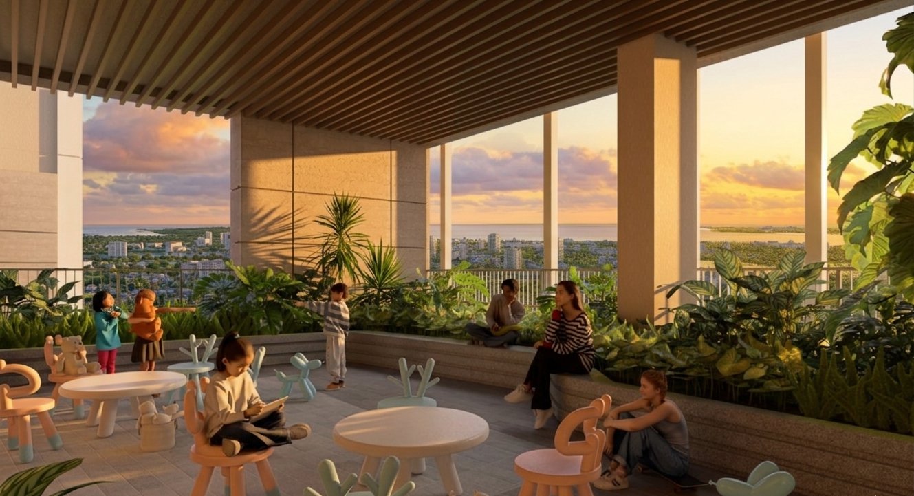 Khu vui chơi trẻ em view biển Beacon Tower