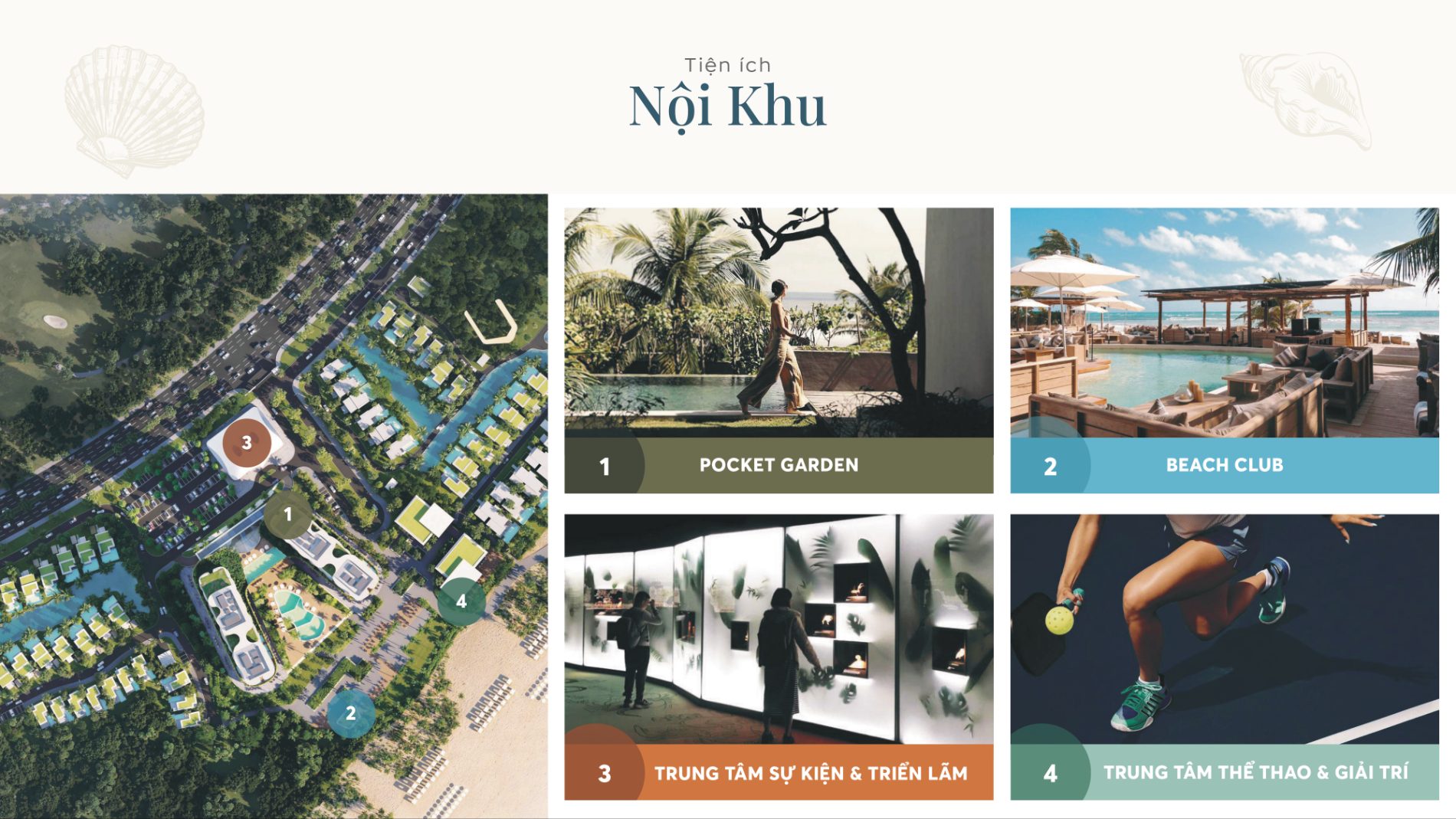 Tiện ích nội khu Villa Maia Hồ Tràm