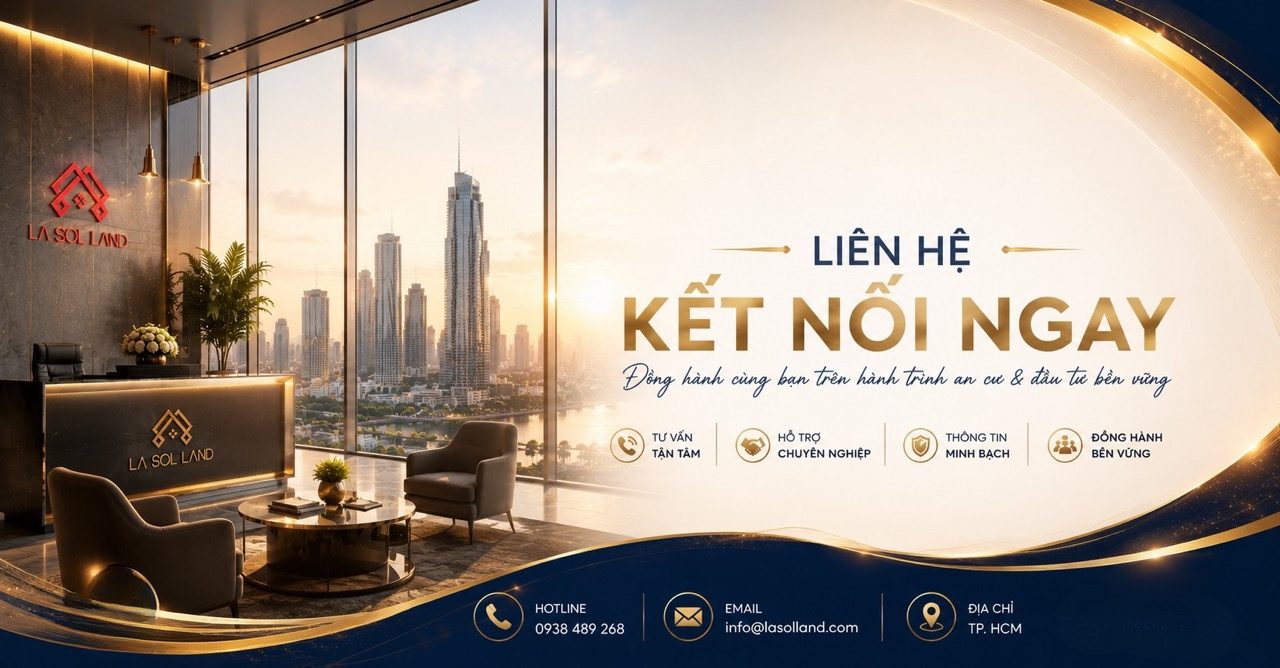 Liên hệ La Sol Land Liên hệ La Sol Land — kết nối ngay, đồng hành cùng bạn trên hành trình an cư và đầu tư