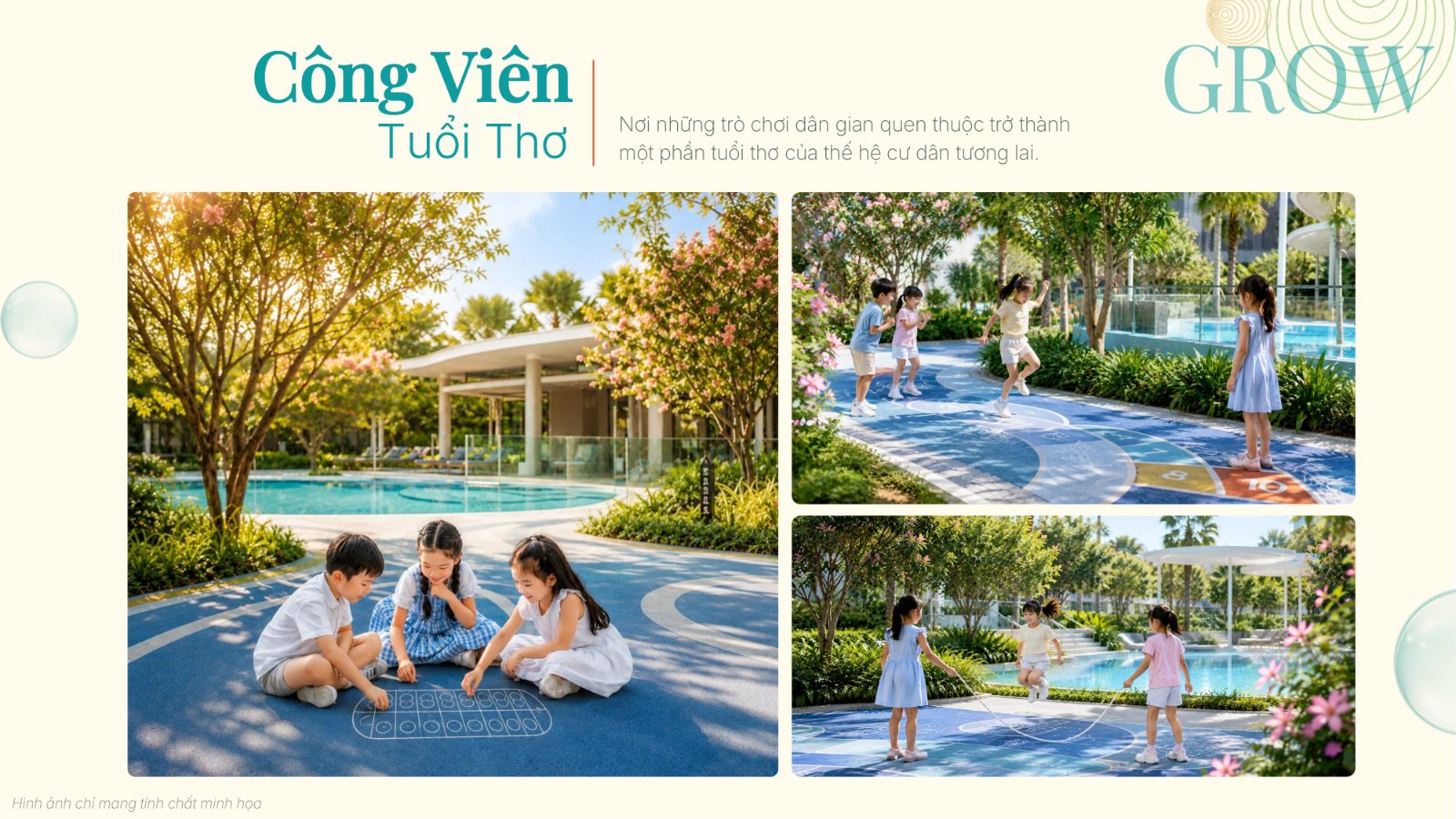 Công viên Tuổi Thơ trò chơi dân gian cho trẻ em Gladia Heights