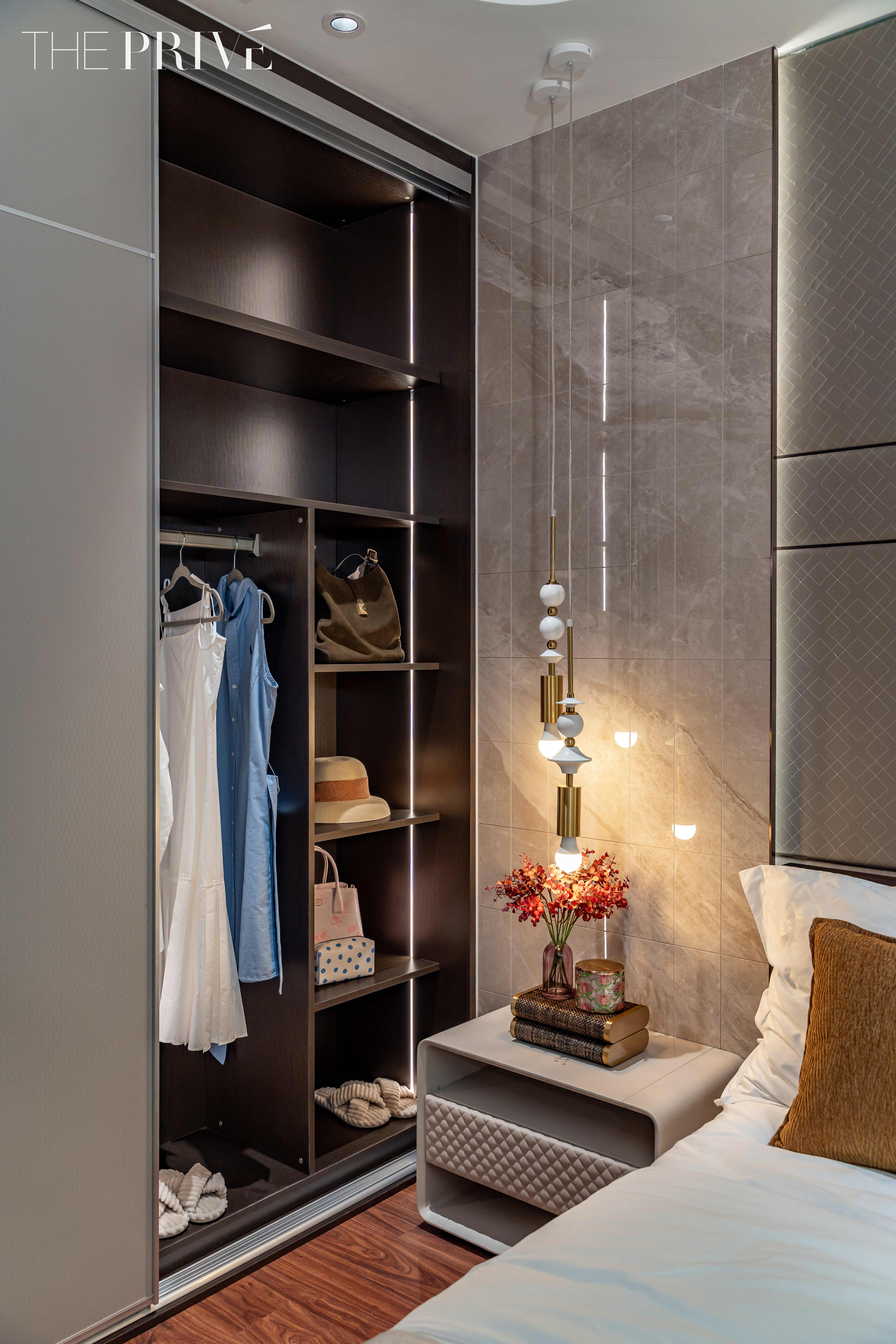 Tủ quần áo nhà mẫu GĐ2 The Privé