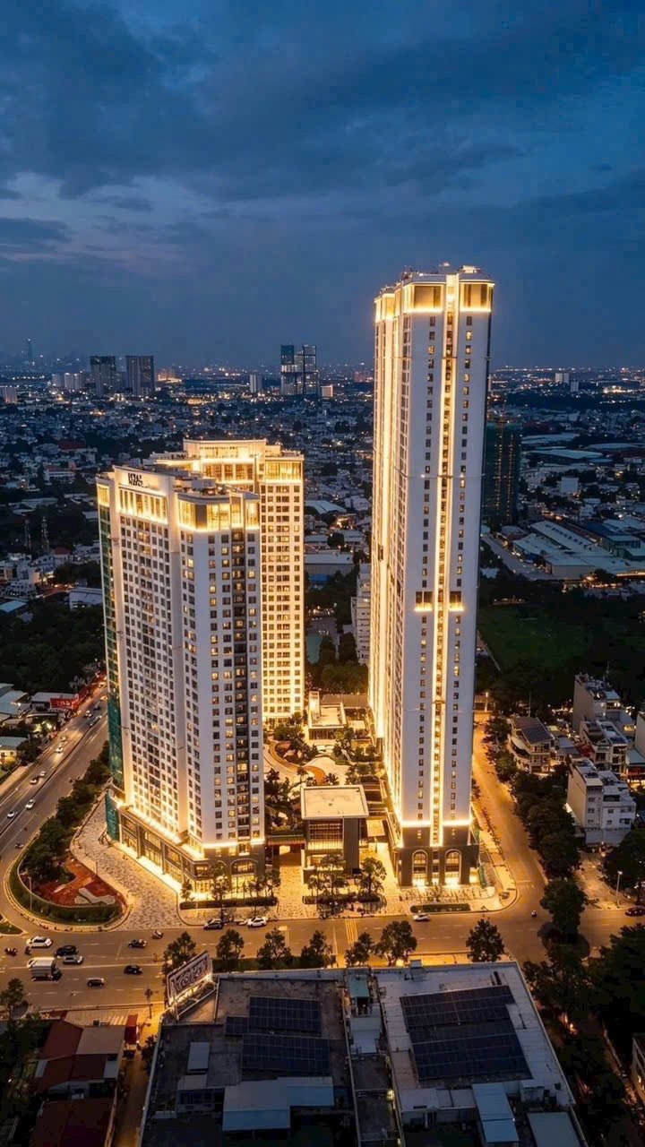 Cụm tháp Green Skyline về đêm