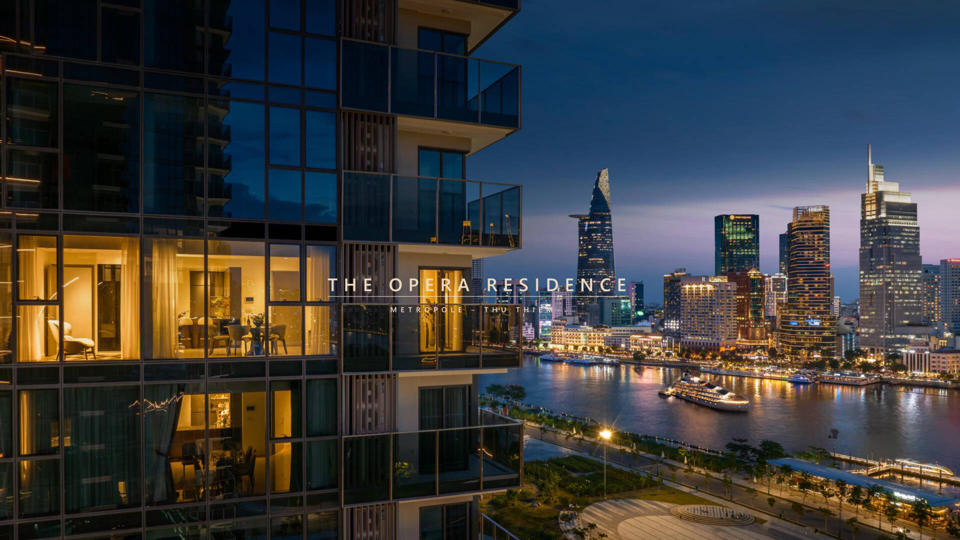 Toàn cảnh The Opera Residence Metropole Thủ Thiêm